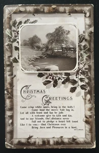 Antique Rotary Photographic Series Christmas Postcard dated 23/12/11 - Picture 1 of 2