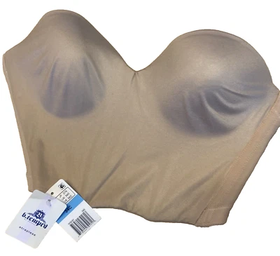 Be Tempted women's Bra 34c Beige B Tempt’d strapless - Image 1 of 3