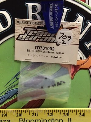 Team Durango TD701002: Screw Set M3x4mm{10pc} NewInPack 🇺🇸Shipped - Image 1 of 2