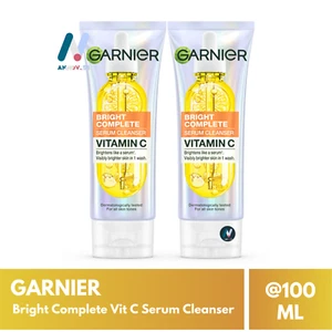 GARNIER Bright Complete Vit C Suero Limpiador Doble Limpieza Manchas Oscuras Brillantes - Imagen 1 de 83