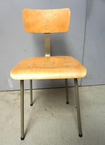 Vintage Stuhl Chair Werkstatt Industriestuhl Loft Industrie Design (F025-576) - Bild 1 von 6