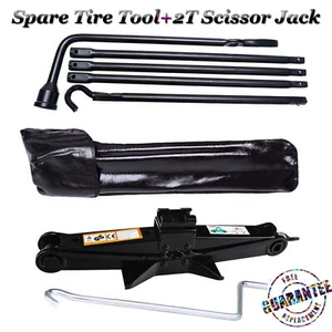 For Dodge Ram 1500 &Scissor Jack OEM Genuine Spare Tire Lug Wrench Tool Jack Set - Picture 1 of 12