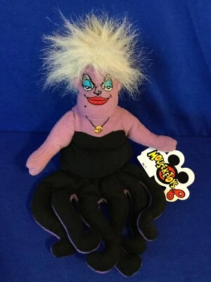 Disney Ursula The Little Mermaid Mini Bean Bag Plush 5.5" R16 - Image 1 of 4