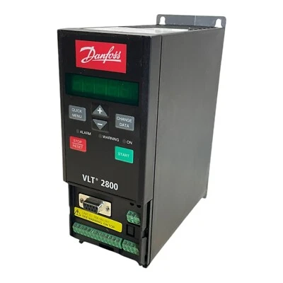 Danfoss 195N0003 Frequenzumrichter 0,9kVA VLT2803PS2B20STR1DBF00A00 Industrie - Bild 1 von 4