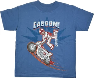 Disney Parks Kids Blue Short Sleeve Cotton Toy Story Duke Caboom T Shirt Sz XS - Picture 1 of 2