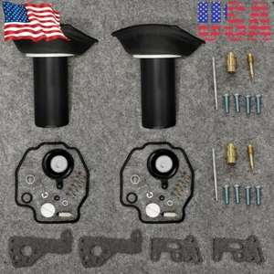 Carb Repair Carb Repair Kit and Plunger for Yamaha VIRAGO 535 XV535 XV 535 - Picture 1 of 6