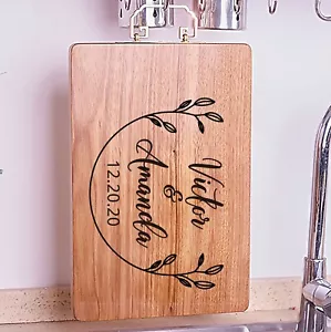 Personalized Cutting Board, Wedding Gift, Bridal Shower Gift, Anniversary Gifts - Picture 1 of 10