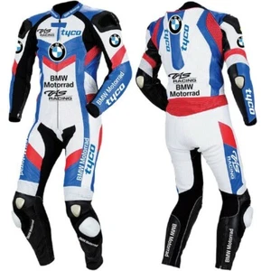 BMW SUIT, Motorcycle-Leather Suit, BMW Motorrad Motogp Leather Suit, Motorbike R - Picture 1 of 2