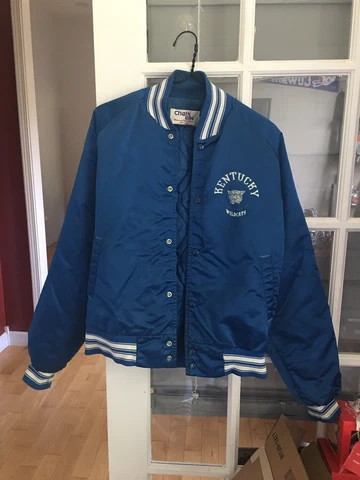 Vintage University of Kentucky Wildcats Chalk Line Mens Jacket Made in USA Large Cover
