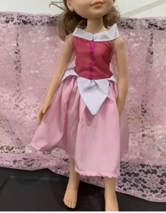 Passt 16 Zoll einem Mädchen für alle Zeiten nur Puppenkleidung - Dornröschen Kleid - Bild 1 von 1