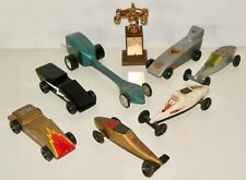 LOT ~ Vintage Boy Scouts Pinewood Derby Cars ~ CO2 Dragster ~ Un-Used Trophy