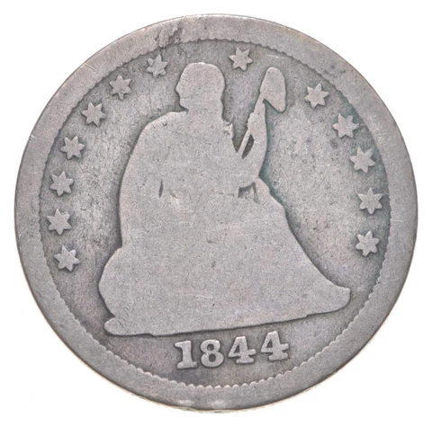 1844-O Seated Liberty Quarter Dollar *0691 Cover