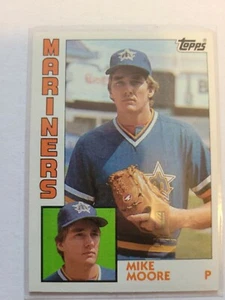 1984 topps MIKE MOORE #547 NM   - Picture 1 of 1