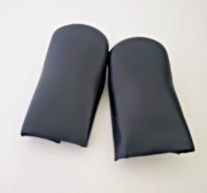 Pair Seat Belt Lap Belt Anchor Bolt Covers For 1965-1972 Chevy Chevelle Nova GTO - Picture 1 of 3