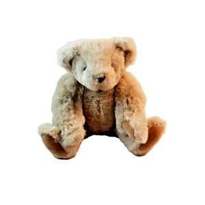 Vermont Teddybär 15 Zoll Fell mit Gelenken beige/hellbraun authentisch klassisch - Bild 1 von 9