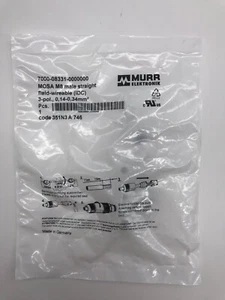 1PCS NEW Connector 7000-08331-0000000 FOR MURR #E5 - Bild 1 von 4