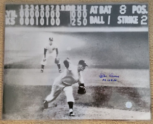 Don Larsen Signed 16x20 Photo Yankees Perfect Game Autograph-All American Holo
