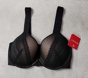 SPANX BH-LLelujah Illusion Spitze schwarz Toast Haferflocken Bügel-BH 34B - Bild 1 von 1
