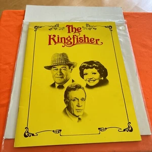The Kingfisher Cast Play Program 1978 Broschüre Rex Harrison Claudette Colbert - Bild 1 von 4