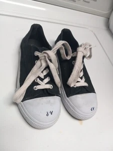 Airwalk Retro Ox Black #142222 Sneaker Youth Size 13.5 Sneakers - Picture 1 of 7