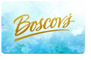 Boscov's Blue Gift Card No $ Value Collectible - Picture 1 of 1
