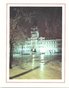 ANCIENNE CARTE DE SOUHAIT SIGNÉ PAR BERNARD LANDRY-DÉPUTÉ DE LAVAL-DES-RAPIDES- - Picture 1 of 2