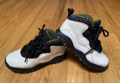 Nike Air Jordan 10 Retro "Violet Pop" (TD). Size: 10C. EUC. - Image 1 of 4