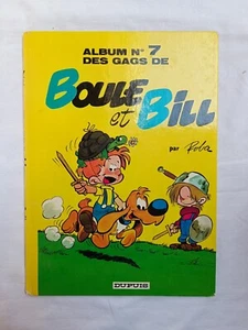 BD Album n°7 des gags de Boule et Bill Roba EO 7a1971 dos rond  - Bild 1 von 10