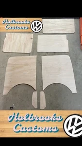 VW T6 Transporter (2015 - Onward) SWB Campervan Panels 3.6mm Ply Lining Kit - Picture 1 of 4