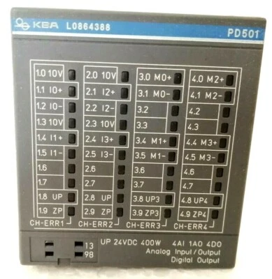 ABB 1SAP260100R3001 PD501-4CH Positioning Module KBA L0864388 - Image 1 of 4