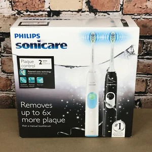 New Philips Sonicare 2 Series Plaque Control 2 Handles Electric Toothbrush - Picture 1 of 6