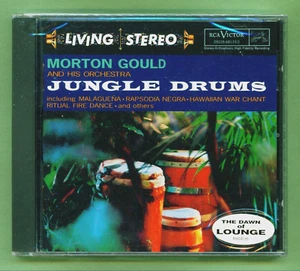 Morton Gould Orchestra - Jungle Drums -1960 Lounge RCA Living Stereo 1996 NEW CD - Picture 1 of 2