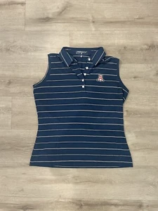 Camiseta sin mangas polo de golf Nike Golf Arizona Wildcats talla W grande - Imagen 1 de 7