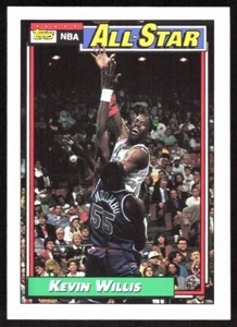 KEVIN WILLIS 1992-93 TOPPS ALL STAR #109 ATLANTA HAWKS - Picture 1 of 2