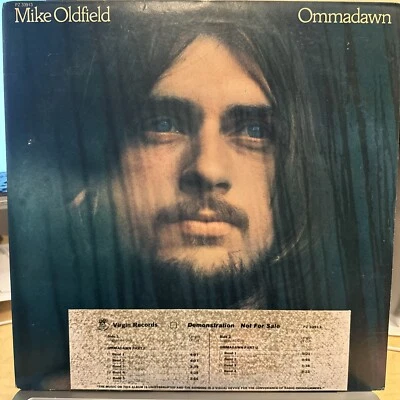 Mike Oldfield 1975 Ommadawn Rare Promo Vinyl Record PZ33913 With Timing Strip - Image 1 of 4