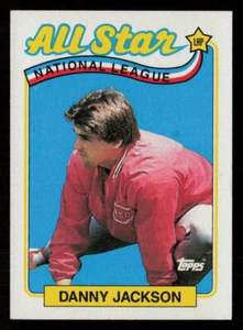 Danny Jackson 1989 Topps #395 Cincinnati Reds Baseball Card - Picture 1 of 2