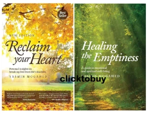 Healing the Emptiness & Reclaim Your Heart Paperback 2 books set free shipping - Picture 1 of 3