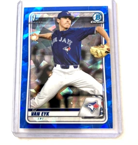 2020 Bowman Draft Sapphire #BD-93- CJ VAN EYK 1st Bowman Rookie RC Sapphire - Picture 1 of 2