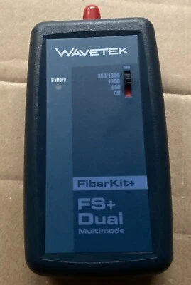 Wavetek FiberKit+ FS+ Dual MM Fiber Source For LT8155 & LT8600 Cable Testers #2 - Image 1 of 4