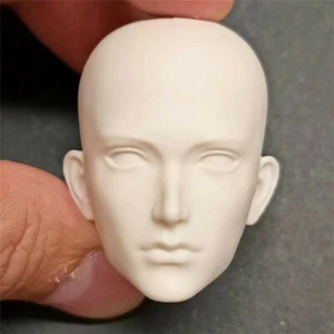 DIY 1/6 Edward Scissorhands Johnny Depp Head Sculpt Fit 12in Male HT Figure Body - Picture 1 of 6