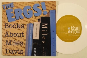 Pop Punk 45 ERGS! Books About Miles Davis WHOA OH NM white wax pic sleeve HEAR i - Picture 1 of 2