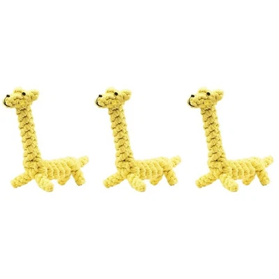  3 Pieces Beißwurst Für Hunde Welpen Kauspielzeug Kauen Kleiner Kauert - Bild 1 von 4