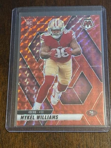 2025 Panini Mosaic Football Red Mosaic Mykel Williams Rookie Card - Bild 1 von 3