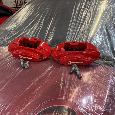 2020-2022 Ford Mustang GT500 Rear 4 Piston BREMBO Brake Calipers OEM - Image 1 of 4