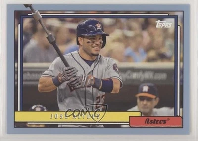 2017 Topps Archives 1992 Light Blue /75 Jose Altuve #293 - Image 1 of 2