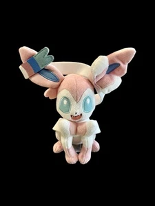 Pokemon Sylveon TOMY 9” Plush Stuffed Animal Collectors Toy - Picture 1 of 16