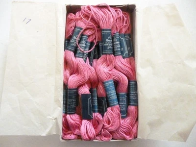 17 BUCILLA EMBROIDERY FLOSS THREAD PINK #3011 - Image 1 of 3