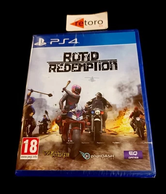 ROAD REDEMPTION Sony Playstation 4 PS4 PAL-España Español New Sealed - Imagen 1 de 2