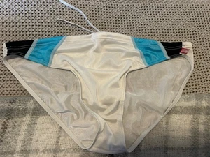 Mens New Aussiebum Wonder-jock Swim Briefs / 100% nylon. 32-33 waist. - Picture 1 of 8