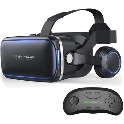Advanced VR Headset with High-Definition Display | Ideal for Gaming & Movies - Image 1 of 4